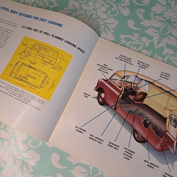 BEDFORD vintage Bedford Van brochure. - Picture 4 of 9